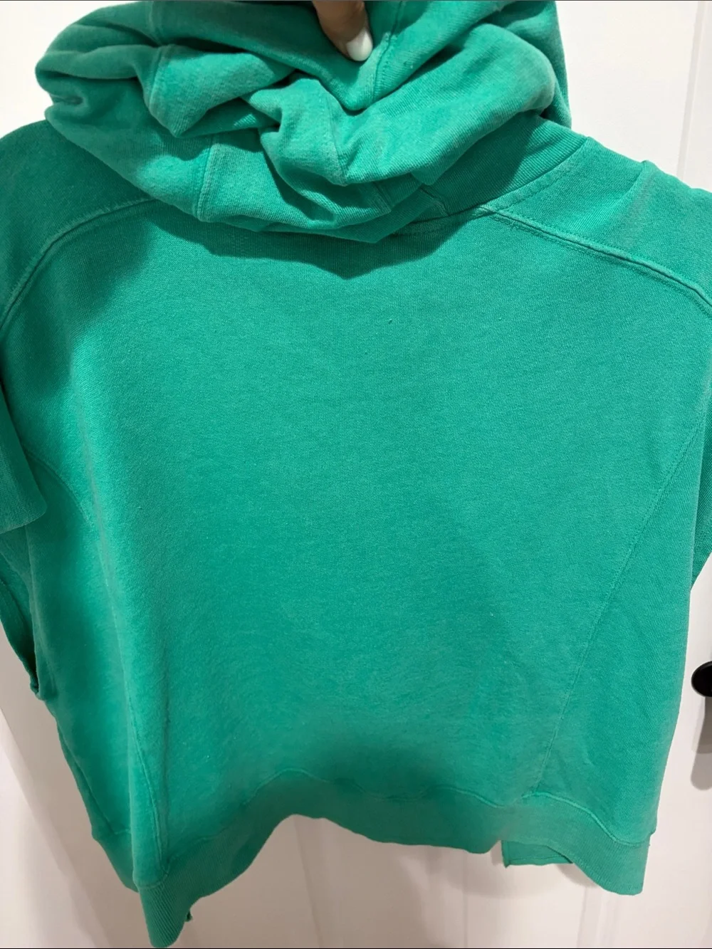 La Biz Zippered Hoodie with Matching Shorts Set